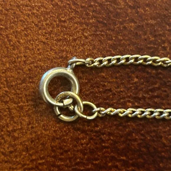 Antique Style Crystal Teardrop Drop Rhinestone Glass Beaded Necklace - Picture 11 of 12